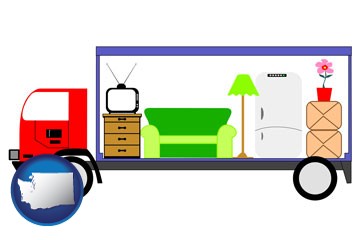 furniture mover with Washington icon